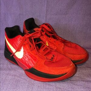 Used Nike Ja 2 Nightmare 7Y, Women’s 8.5 Red and Black. IB7748-600